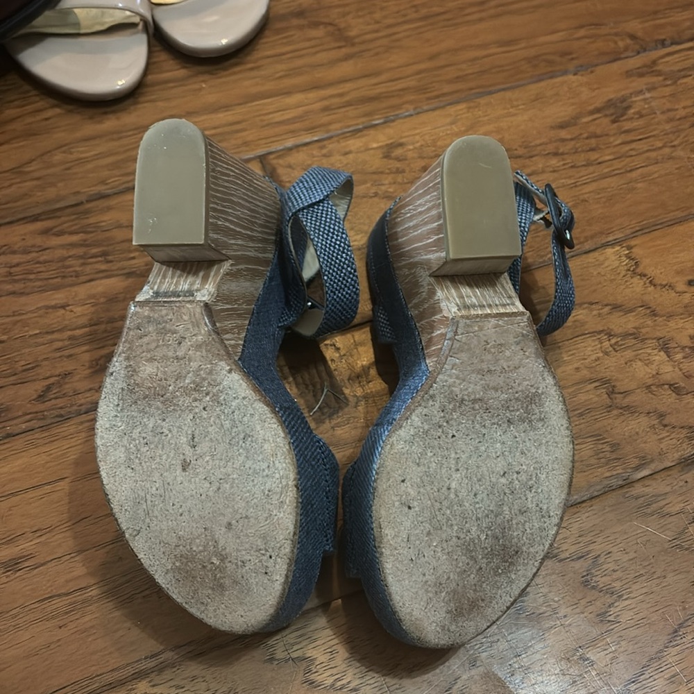 Jimmy Choo Denim Platforms - image 3